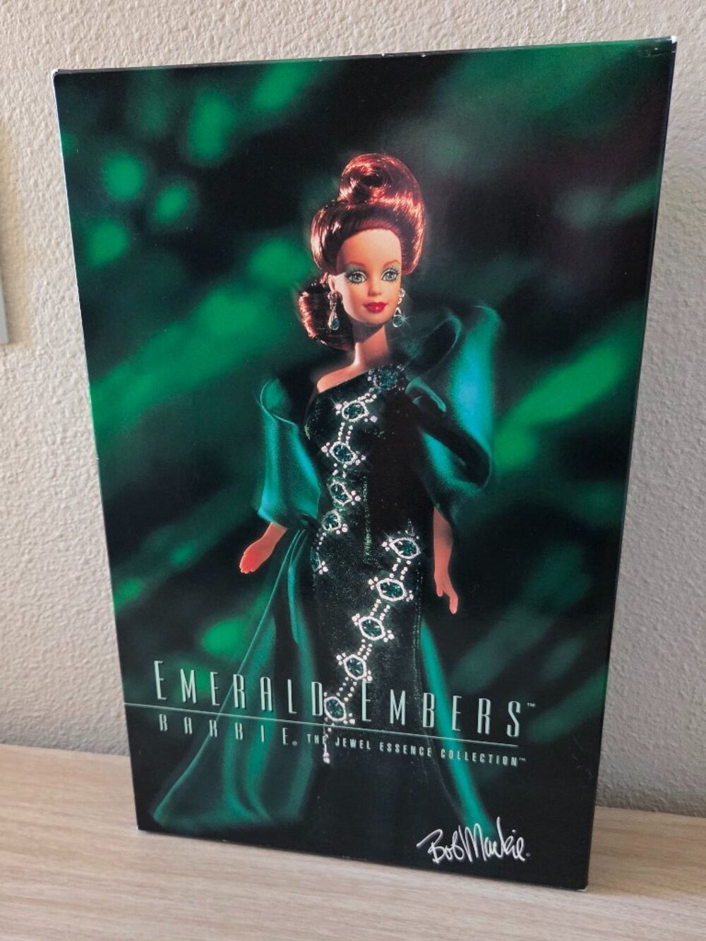 Emerald Embers Barbie designed by Bob Mackie